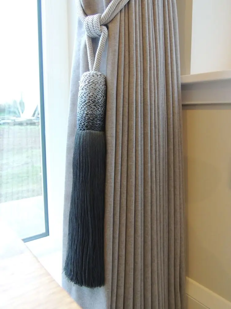 Matching curtain tassels